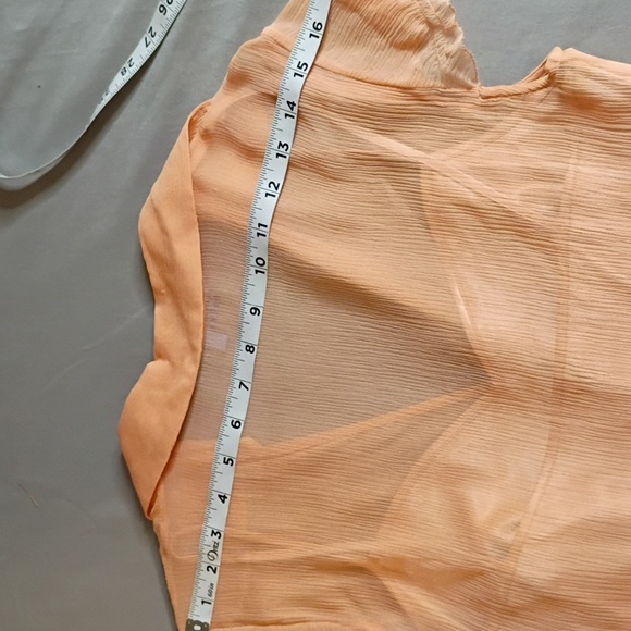 Elegant Sweetheart Peach Dress by Antonio Melani - Picture 12 of 12